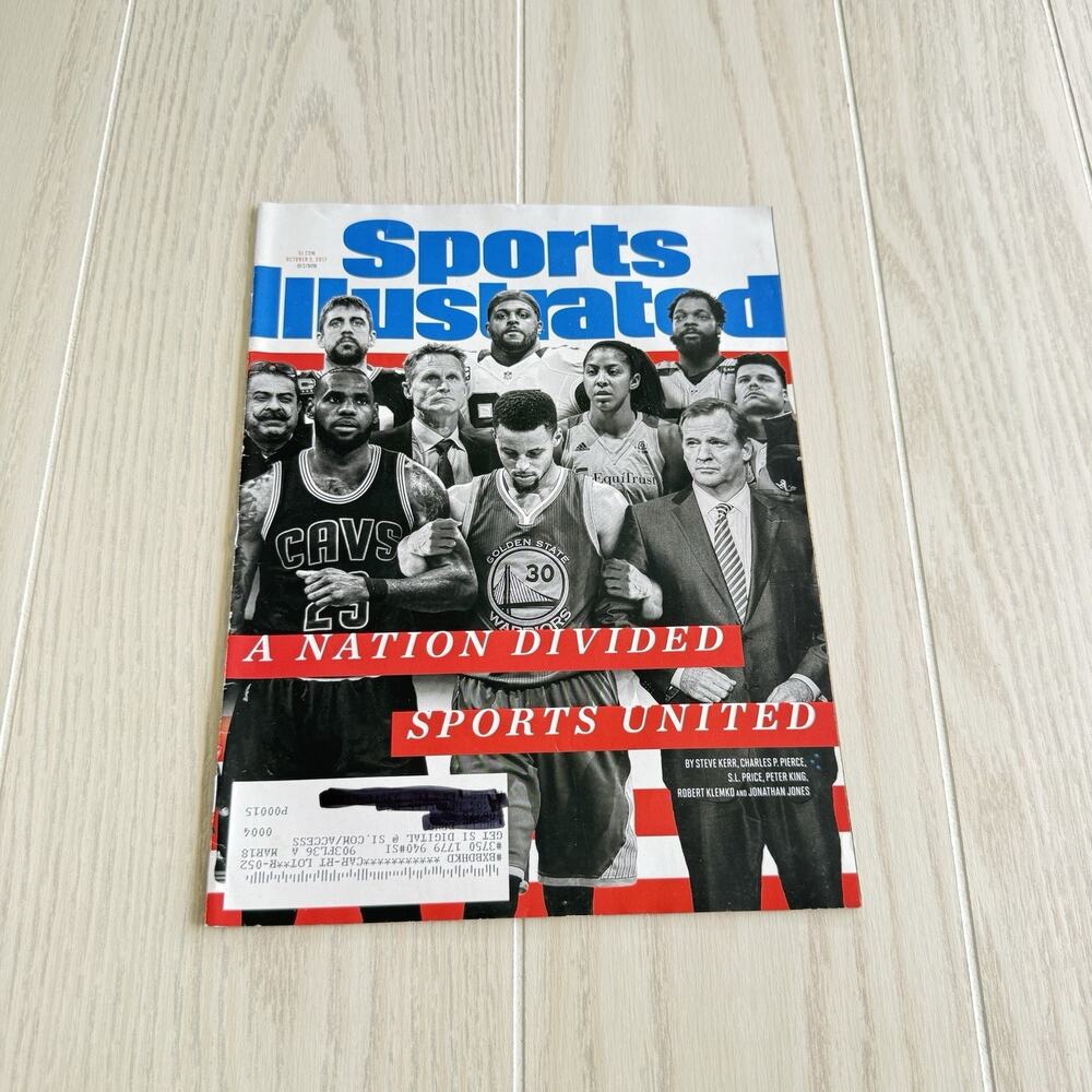 Sports Illustrated Dec. 2 2017 Nation Divided Sports Protests Jose Ramirez